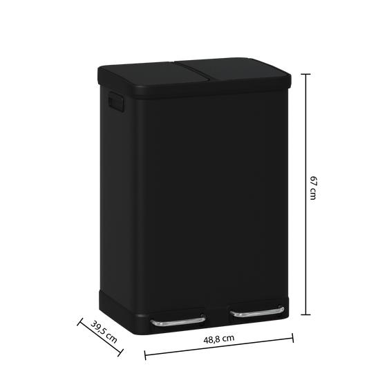 Double bin - 2 x 30l height