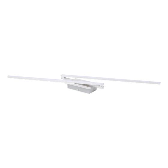 Moderne led plafondlamp - Zilver