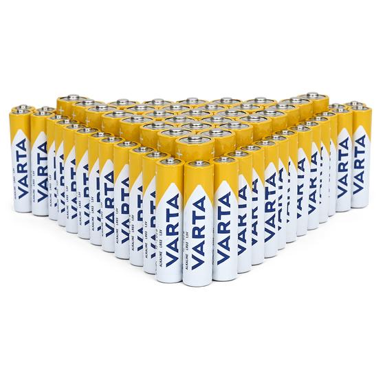 All Varta alkaline batteries together