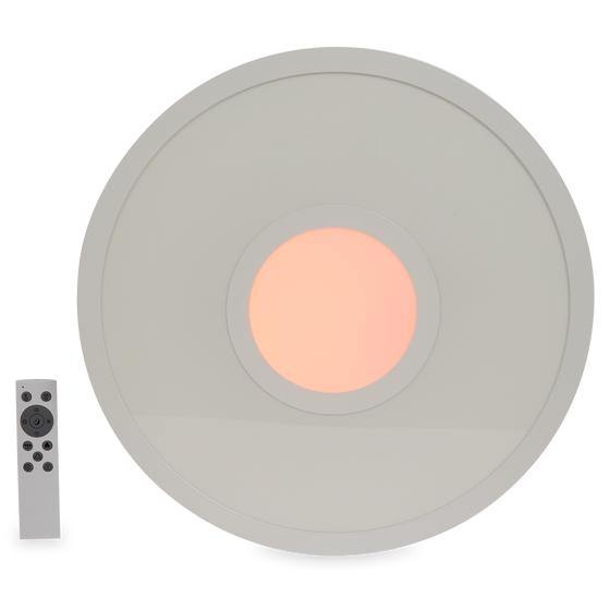 Panneau LED vue de face lumière orange