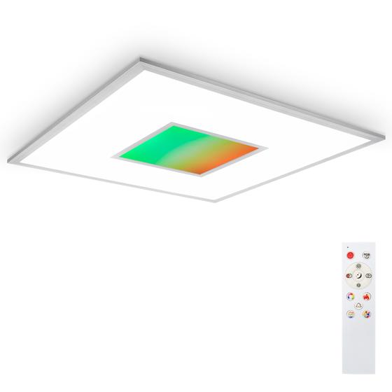 Telefunken LED panel 59.5x59.5cm - Magic RGB centre light with remote control