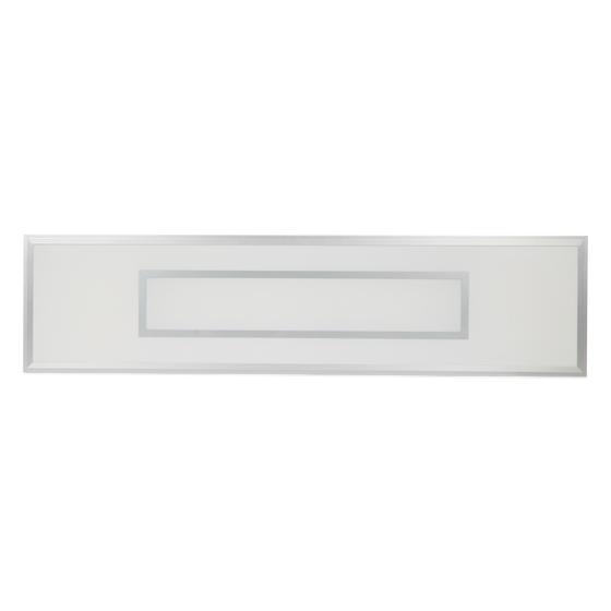 Panneau LED rectangulaire Telefunken Magic Cento 320004TF gris argenté éteint