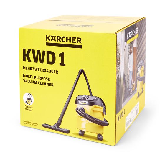 Emballage de l'aspirateur eau et poussière Kärcher KWD 1