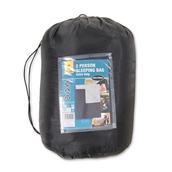 The storage cover to carry the sleeping bag for 2 people