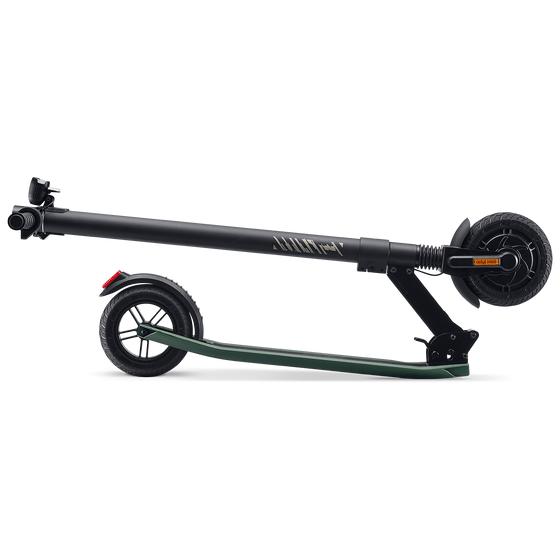 Opgevouwen scooter