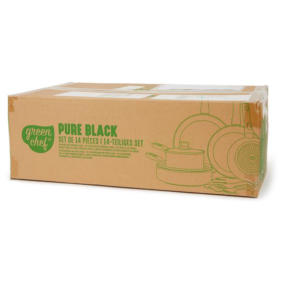 Greenchef 14-piece pan set - packaging