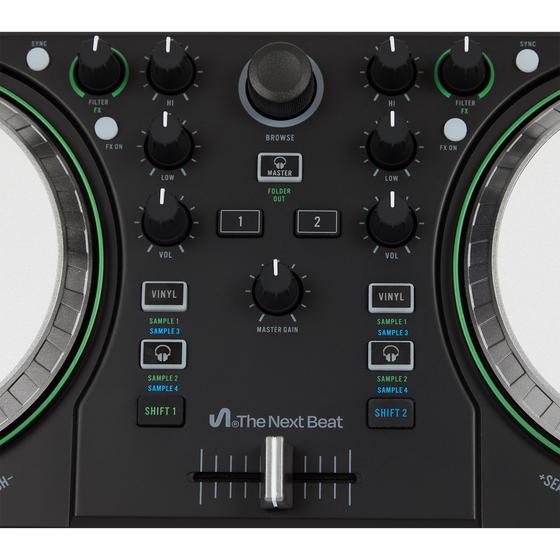 The Next Beat by Tiësto DJ controller buttons