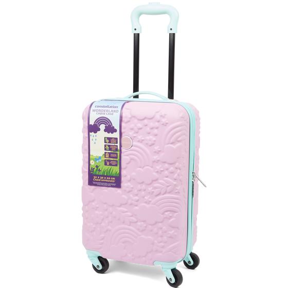 children's suitcase Clouds with packaging label