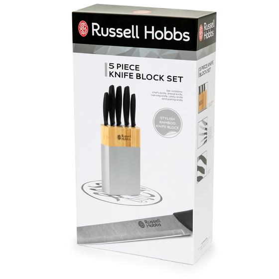 Russell Hobbs knife set packaging