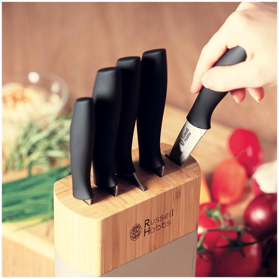Russell Hobbs knife set view