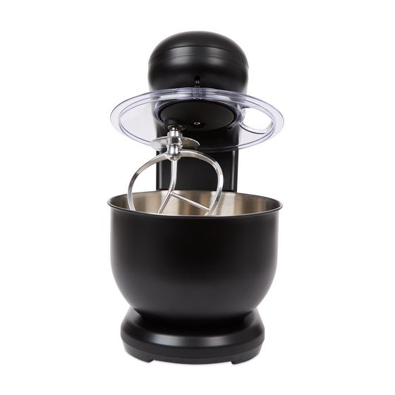 Petra kitchen mixer - Black front view