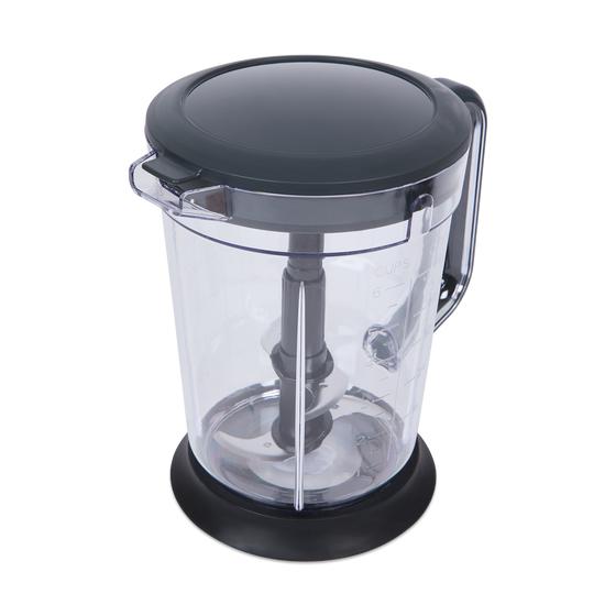 Cordless blender jug with lid