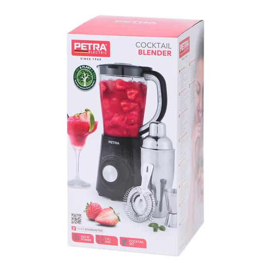 Emballage du blender et du coffret cocktail