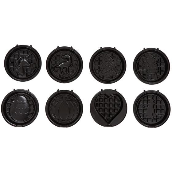 Petra 10-in-1 mini waffle maker - different baking plates