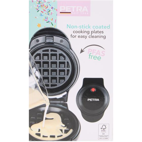 Petra 10-in-1 mini waffle maker packaging