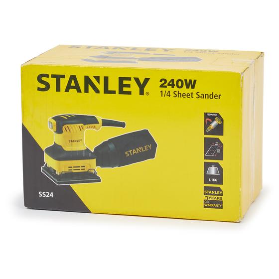 Stanley sander in packaging