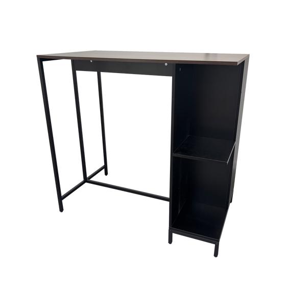 Bartafel met opbergvakken - walnootlook 5