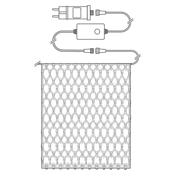 Nedis SmartLife Christmas lights - overview of parts