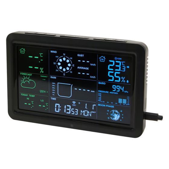 Digital weather station - display