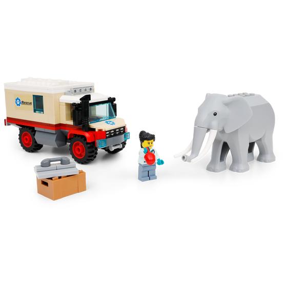 Camp de sauvetage Lego with animals