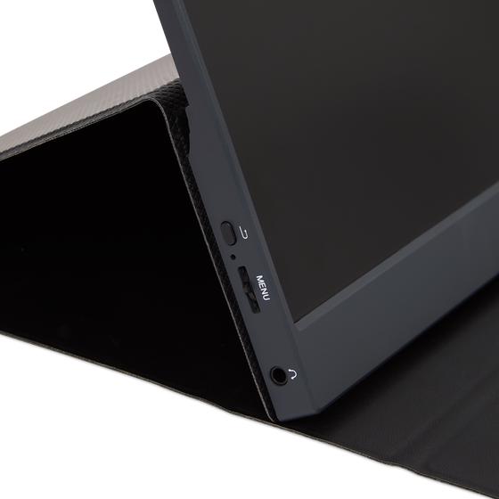 Denver portable monitor - 15.6 inch - close-up of side