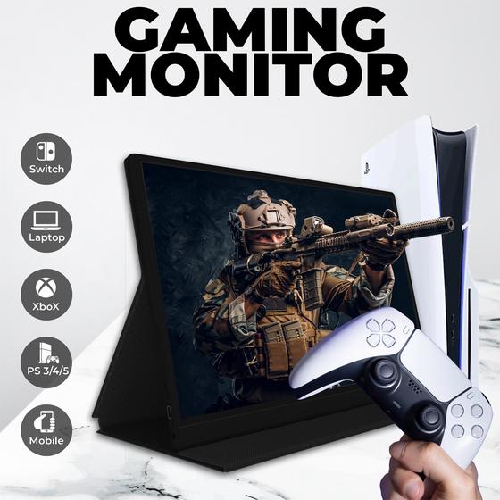 Denver draagbaar beeldscherm - 15,6 inch gaming monitor