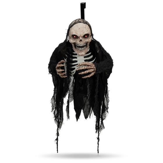 Animatronic Halloween Skeleton front