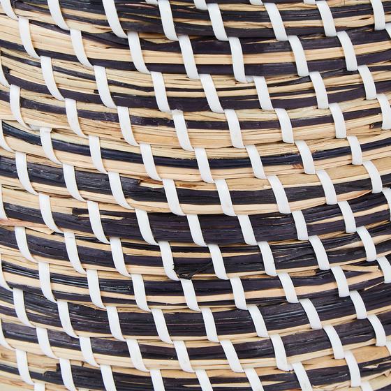Seagrass plant basket - close-up