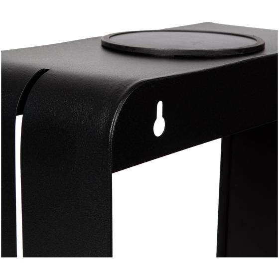 Wall planter set with solar lighting - close-up