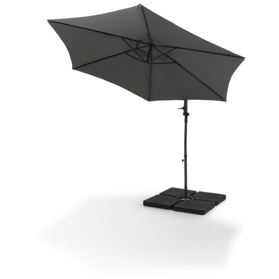 Floating parasol with tiles 2