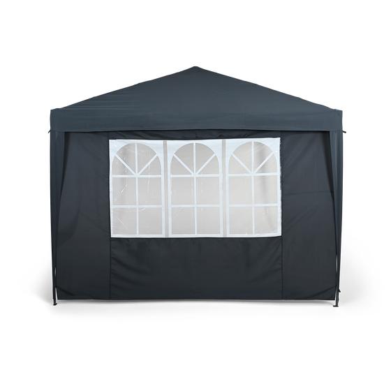 side panels with window for party tent