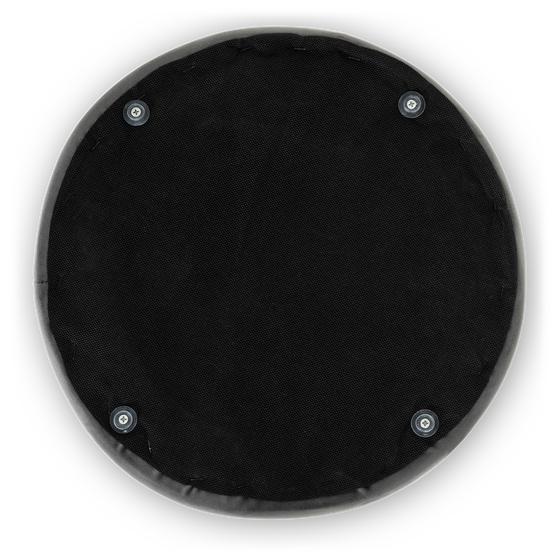 Bottom of the anthracite footstool