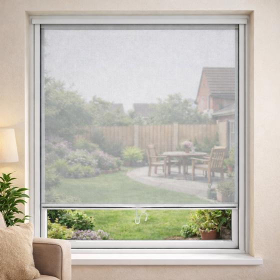 Rolbare raamhor - inspiratie op het raam