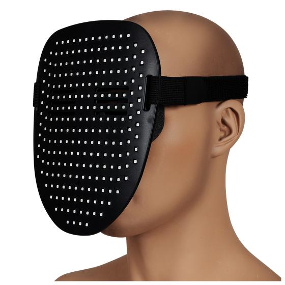 Masque LED éteint vue de profil 