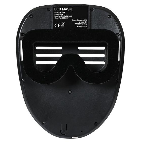 Masque LED vue intérieure 