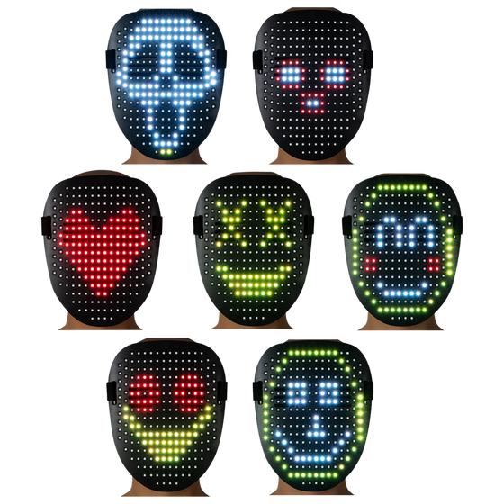 Masque LED exemples 