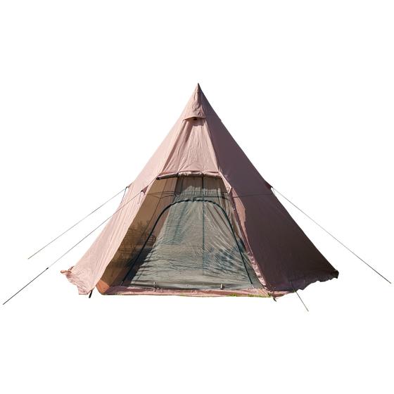 Glamping tipi tent - with mosquito net