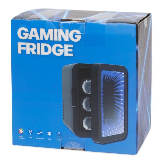 Mini fridge for gaming packaging