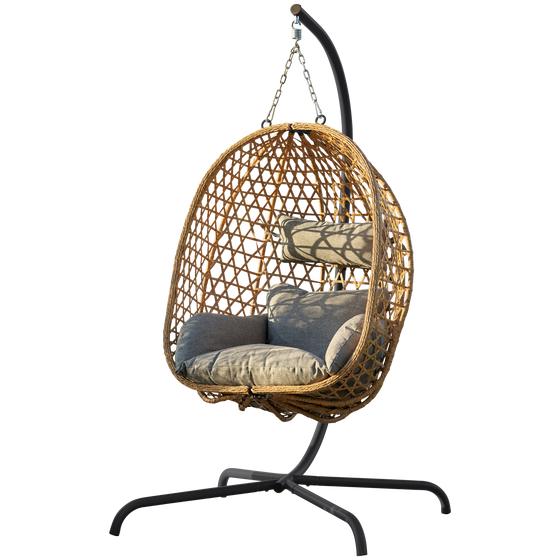Hanging chair - front view