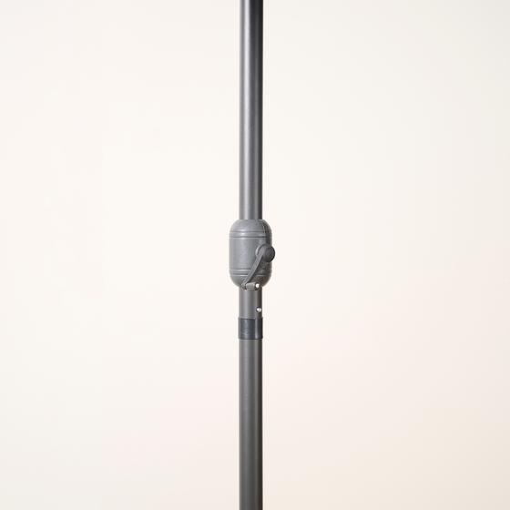 Half parasol - pole with adjustment lever