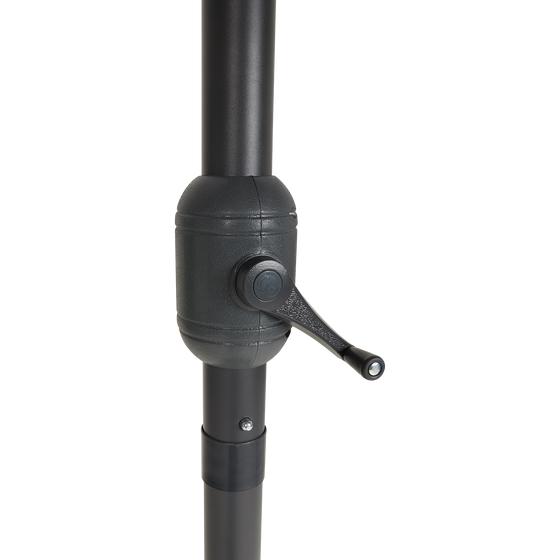 Half parasol - adjustment lever
