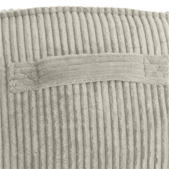 Teddy ribbed armchair - handle