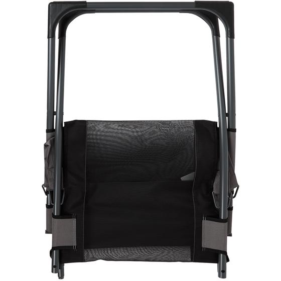 Grey lounge chair - folded without cushion