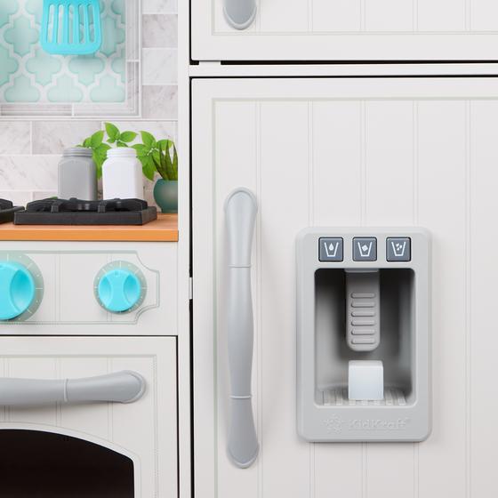 Porte du frigo avec distributeur de glaçons