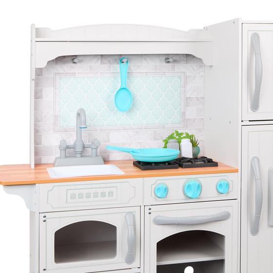 KidKraft play kitchen close-up countertop