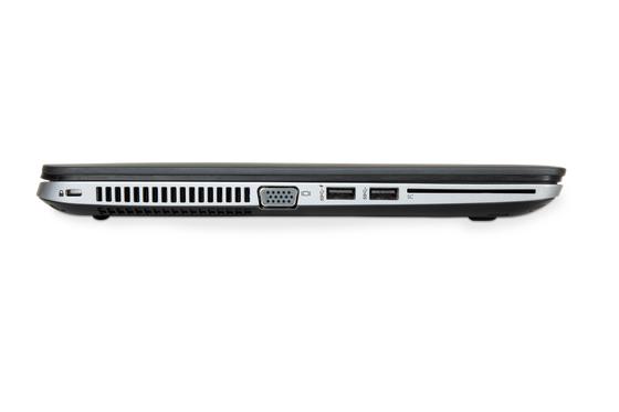 Side of the HP EliteBook 740 G2 - 14 inch