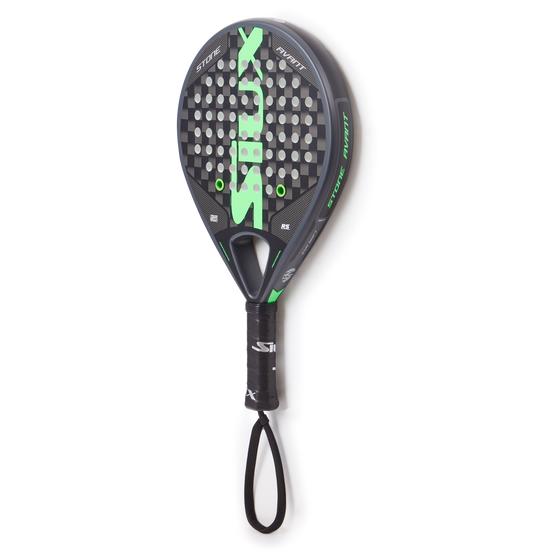Padel racket front angled