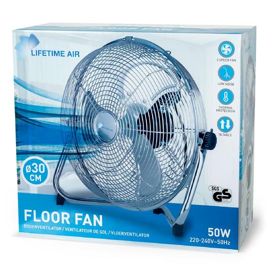 Packaging Tilting fan – Chrome Ø 30 cm | 55 watts