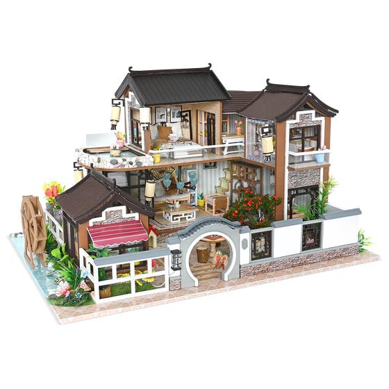 Side of the Crafts & Co miniature house