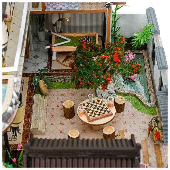 Maison miniature Crafts & Co garden